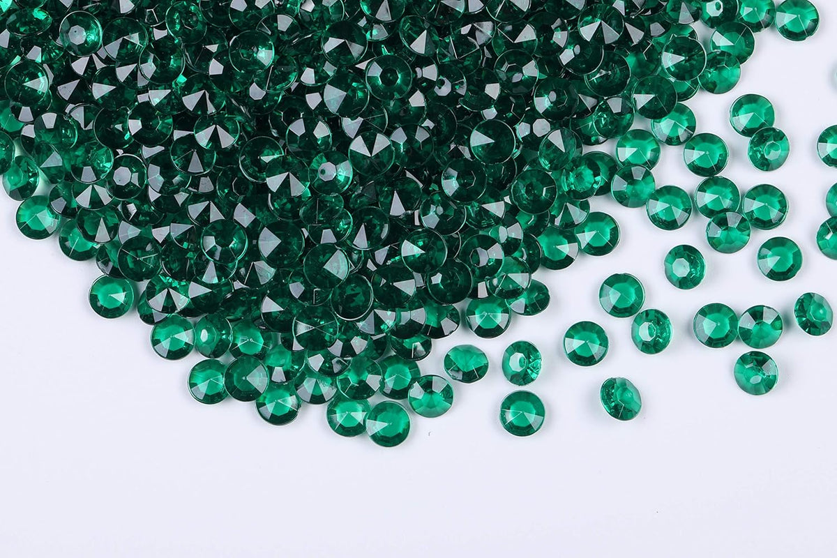 1000pcs Platic Acrylic Gems Fake Acrylic Diamonds Vase Filler Beads Faux Diamond Crystals Jewels
