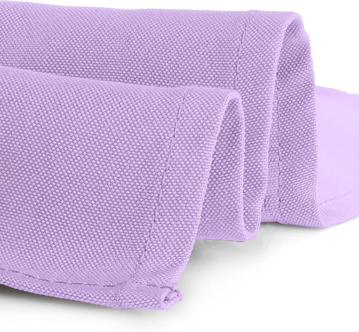Gee Di Moda Square Tablecloth - 85 x 85 Inch Lavender Table Cloth for Large Square or Round Tables