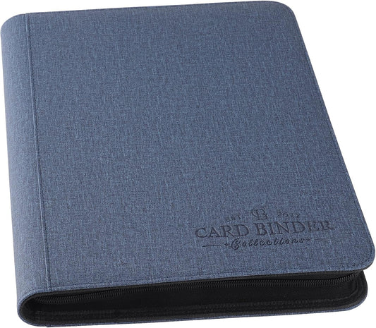 Trading Card Binder, Card Collection Binder with 540 Side Loading Pockets, 9 Pocket Album Folder