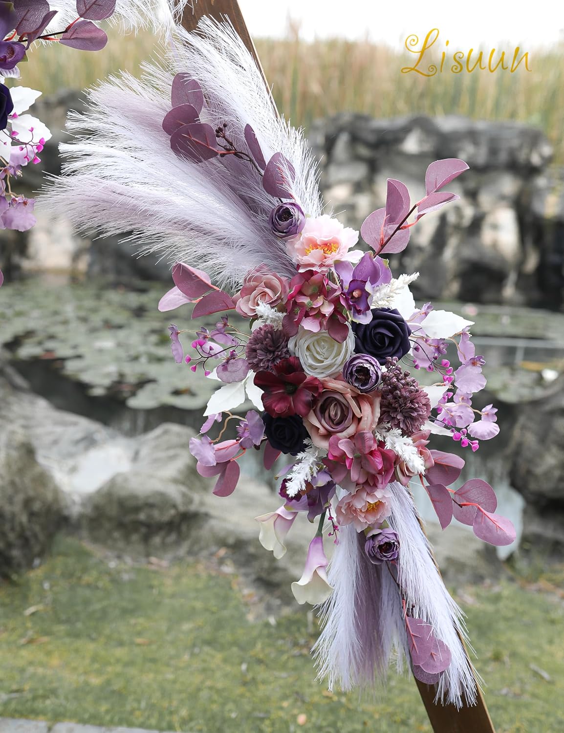 Wedding Arch Flowers, Artificial Flowers for Decoration, Large Flower Swag for Boho Styles Wedding