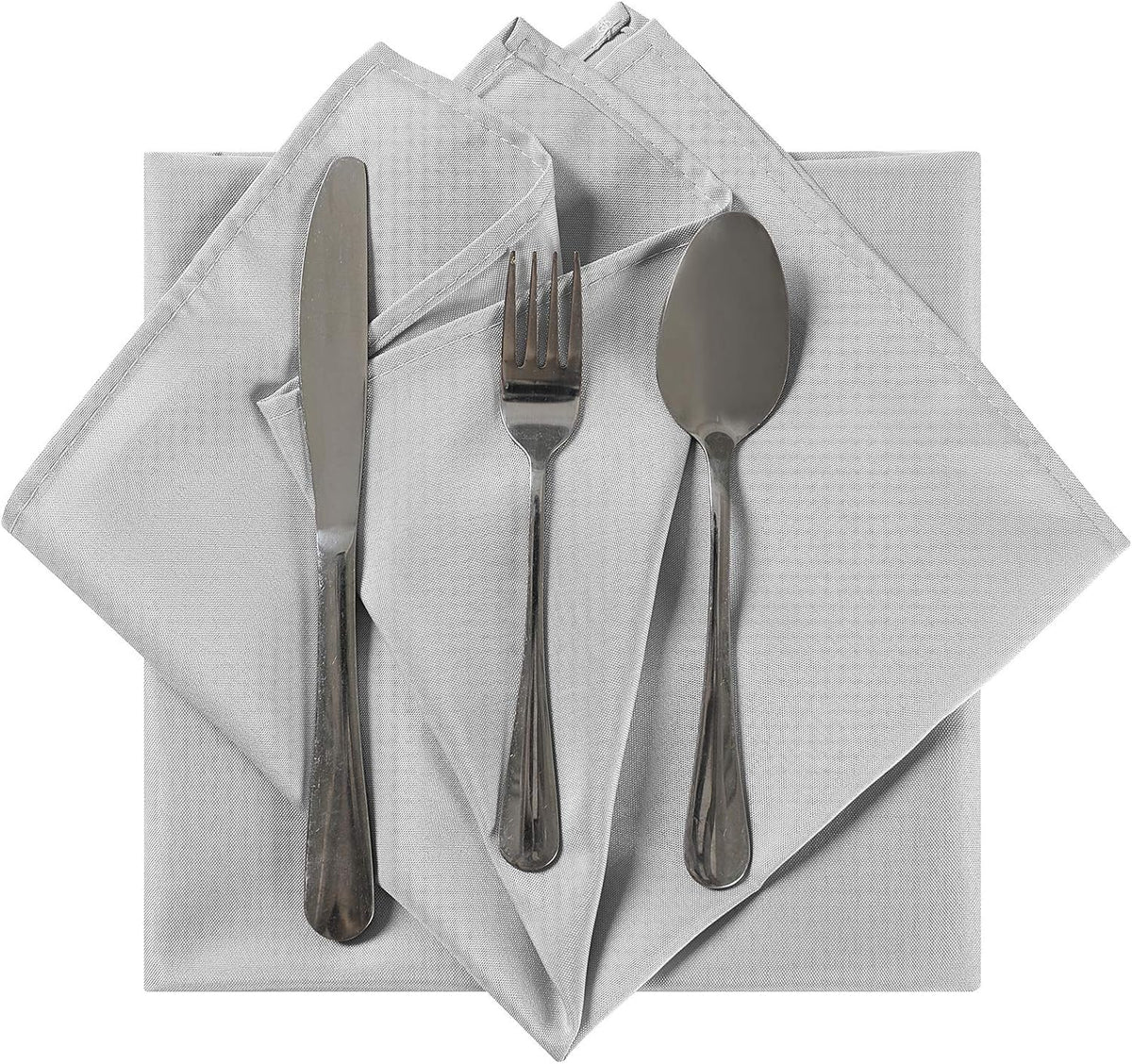 Cloth Napkins 20x20 inch Washable Polyester Dinner Napkins Soft Table Napkins for Wedding Party