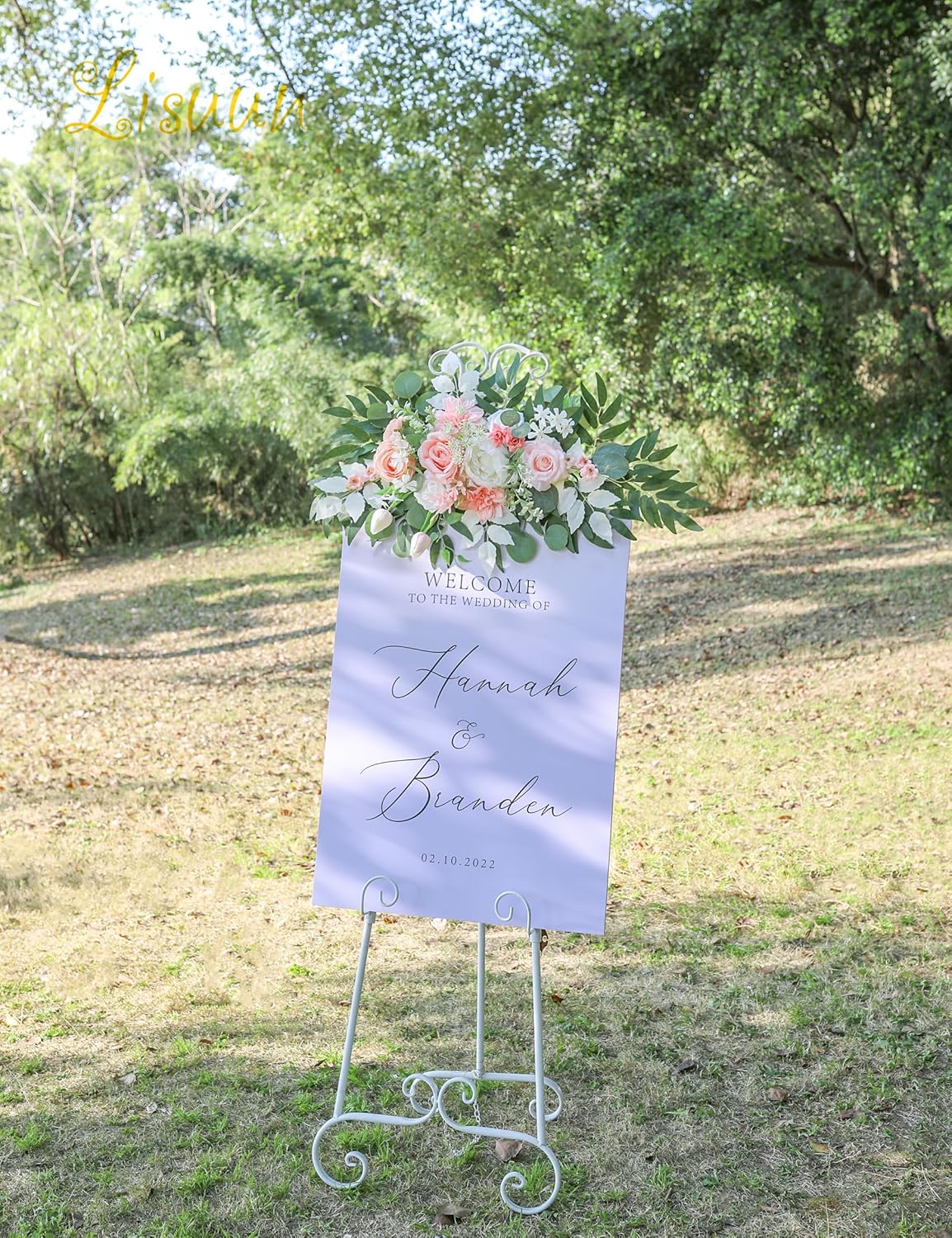 Wedding Arch Flowers, Artificial Flowers for Decoration, Large Flower Swag for Boho Styles Wedding