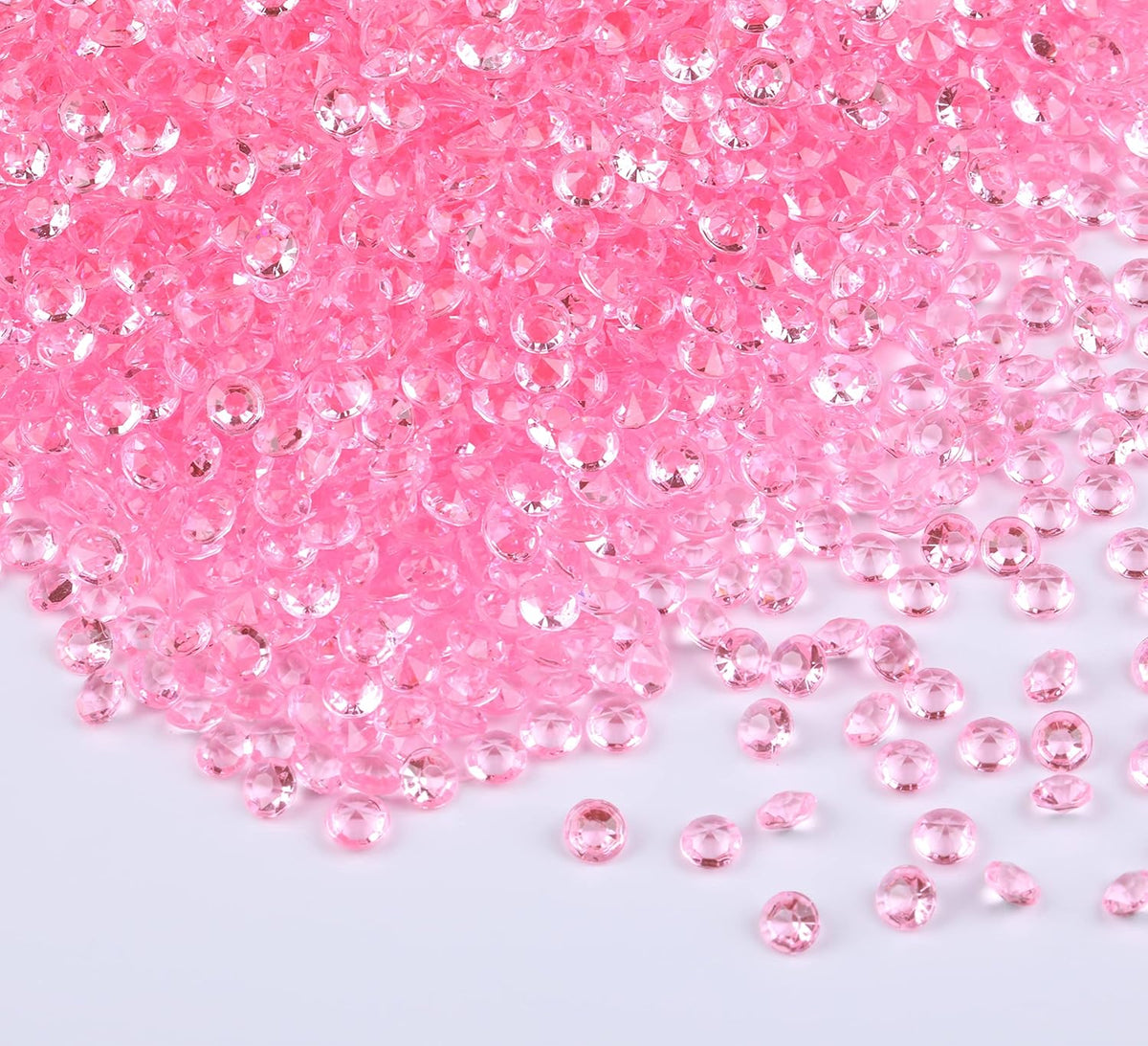10000 pcs/Pack Wedding Table Scatter Confetti Crystals Acrylic Diamonds Vase Fillers 4.5 mm