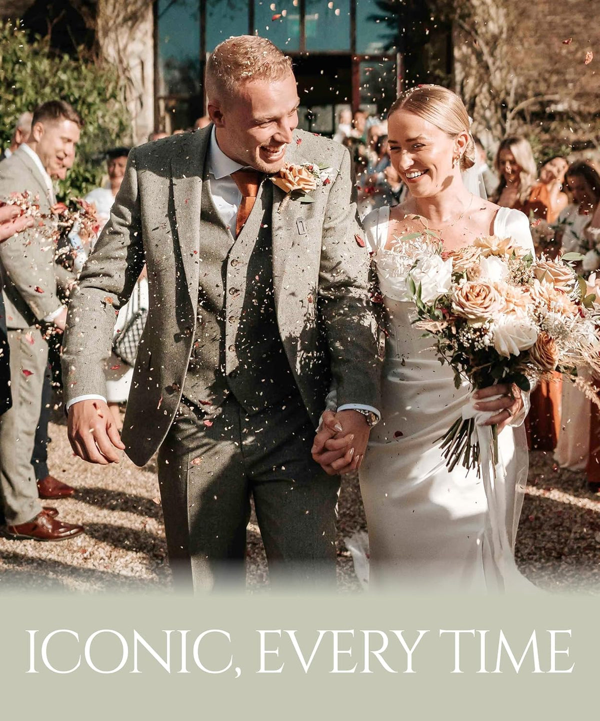 Flora & Bloom Biodegradable Confetti With Pre Built Cones | Dried Flowers (3Litres) | Wedding