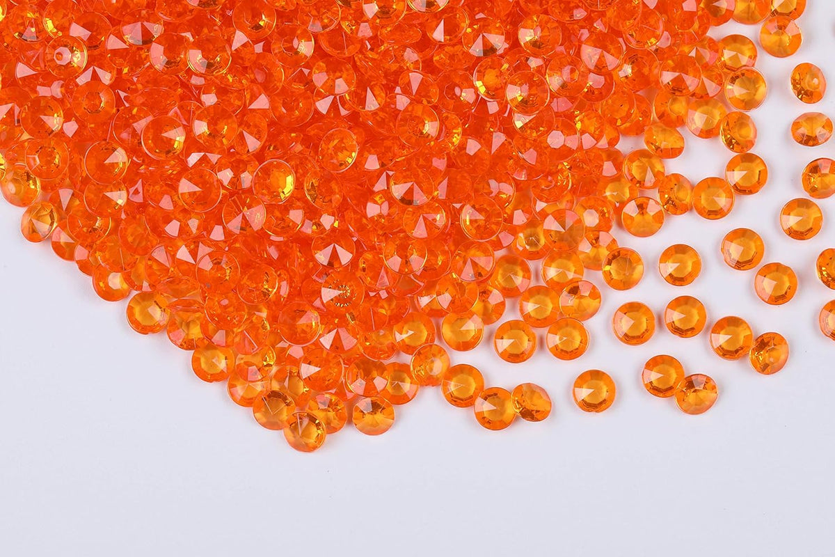 1000pcs/ Pack Wedding Table Acrylic Diamond Scatter Crystals Confetti Acrylic Gems Vase Fillers