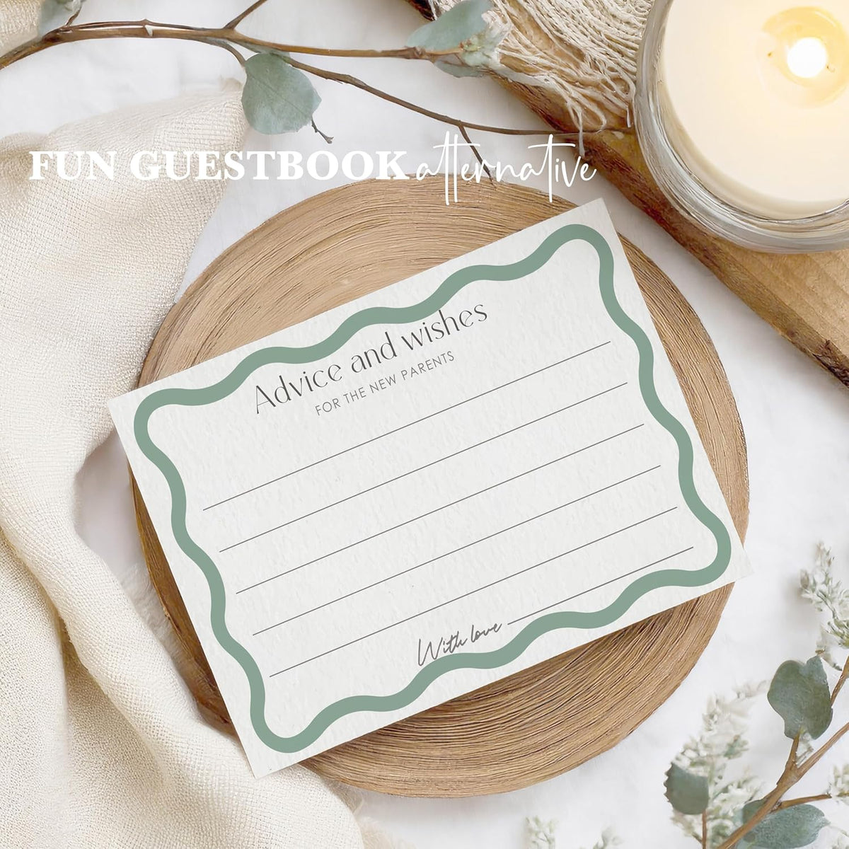Advice For New Parents Baby Shower, Baby Predictions & Advice Cards For Baby Shower Games