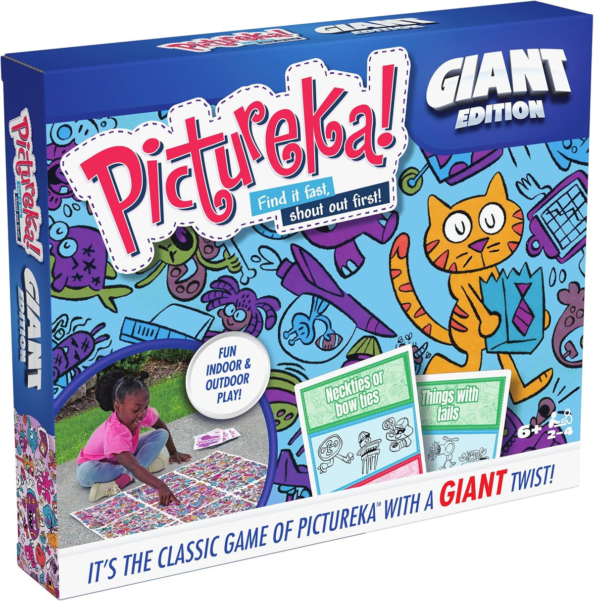 Spin Master Games, Pictureka. Giant Edition, Family Game for Indoor & Outdoor Fun with Big