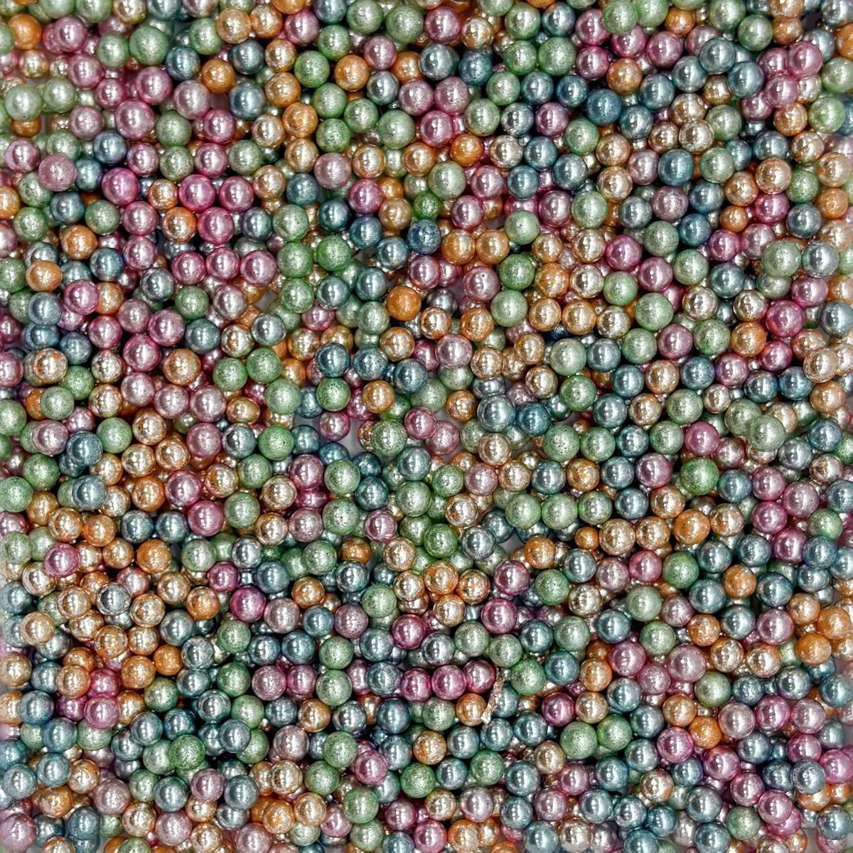 Edible Colourful Pearl Sugar Sprinkles Candy 4mm Mini Pearls Cake Decorations Cupcake Toppers