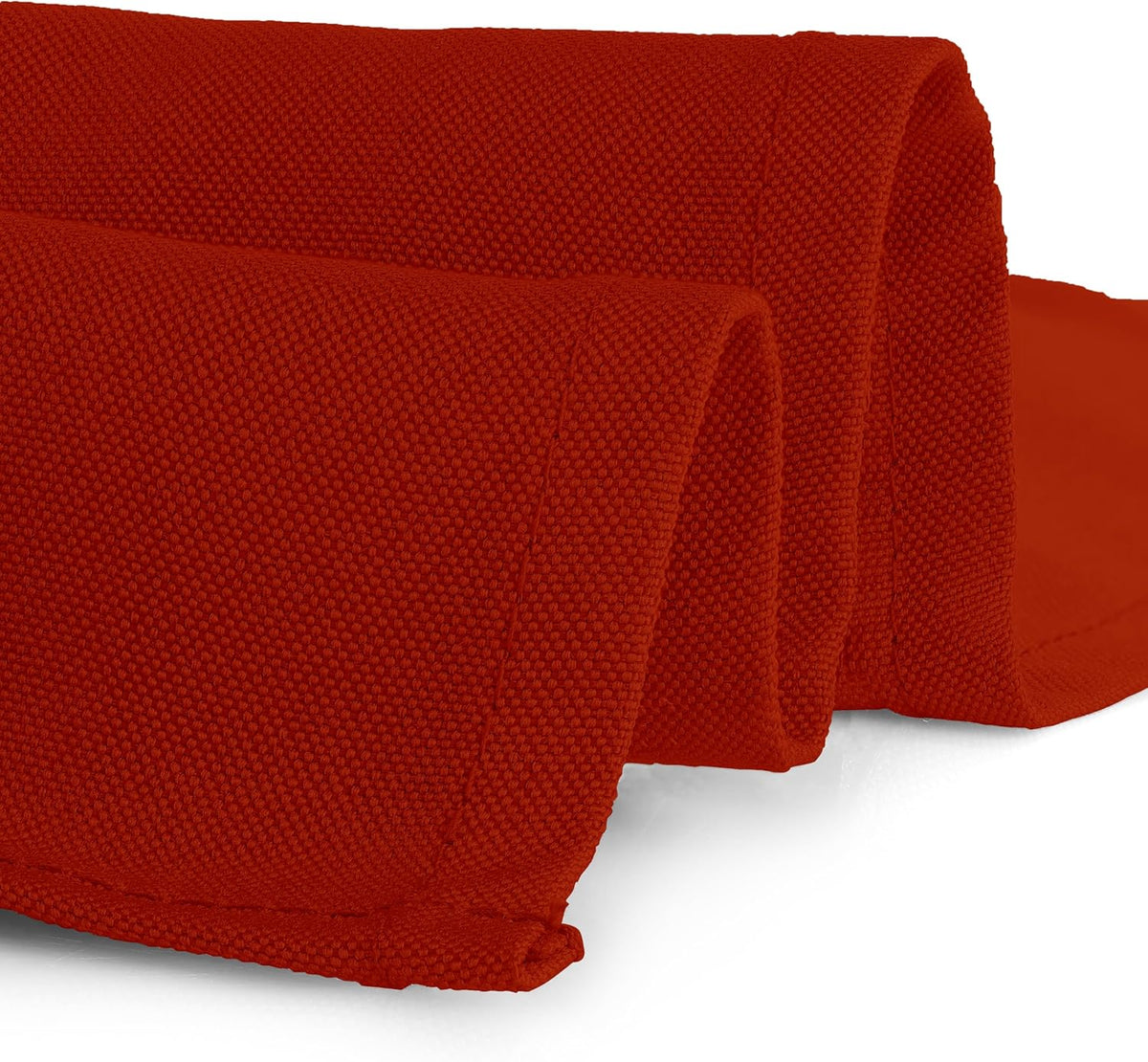 Gee Di Moda Square Tablecloth - 85 x 85 Inch Burnt Orange Table Cloth for Large Square or Round