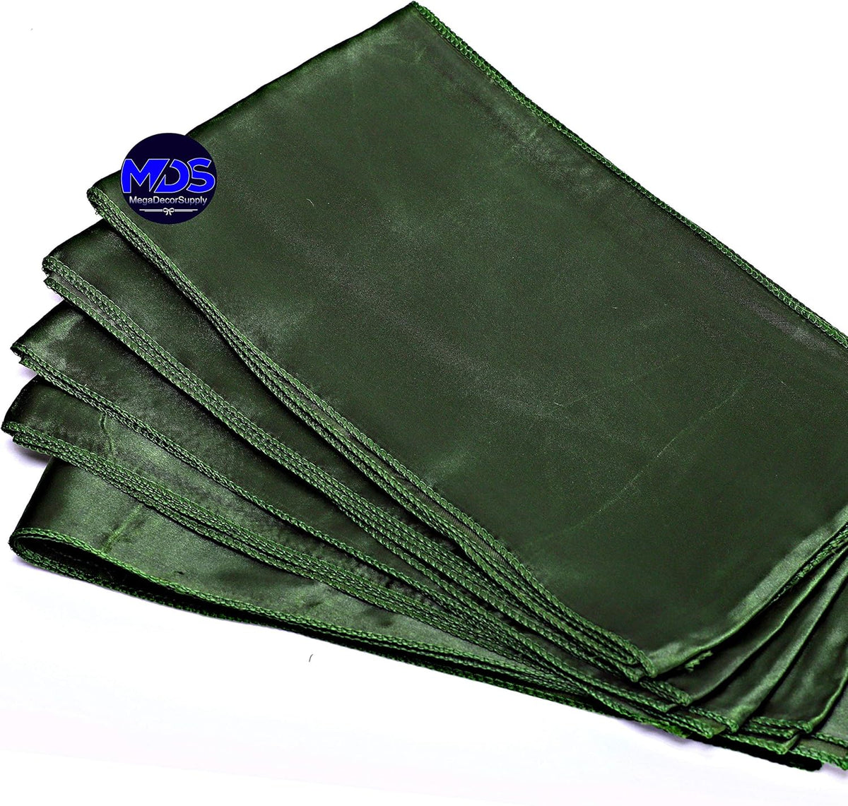 MDS Pack of 300 PCS Satin Chair Sashes Charmeuse Sateen Dining Chair Bows Ribbon Ties Back Sash for
