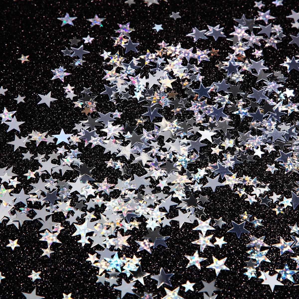 Hestya 60g Star Confetti Glitter Table Confetti Metallic Foil Stars for Party Wedding Festival