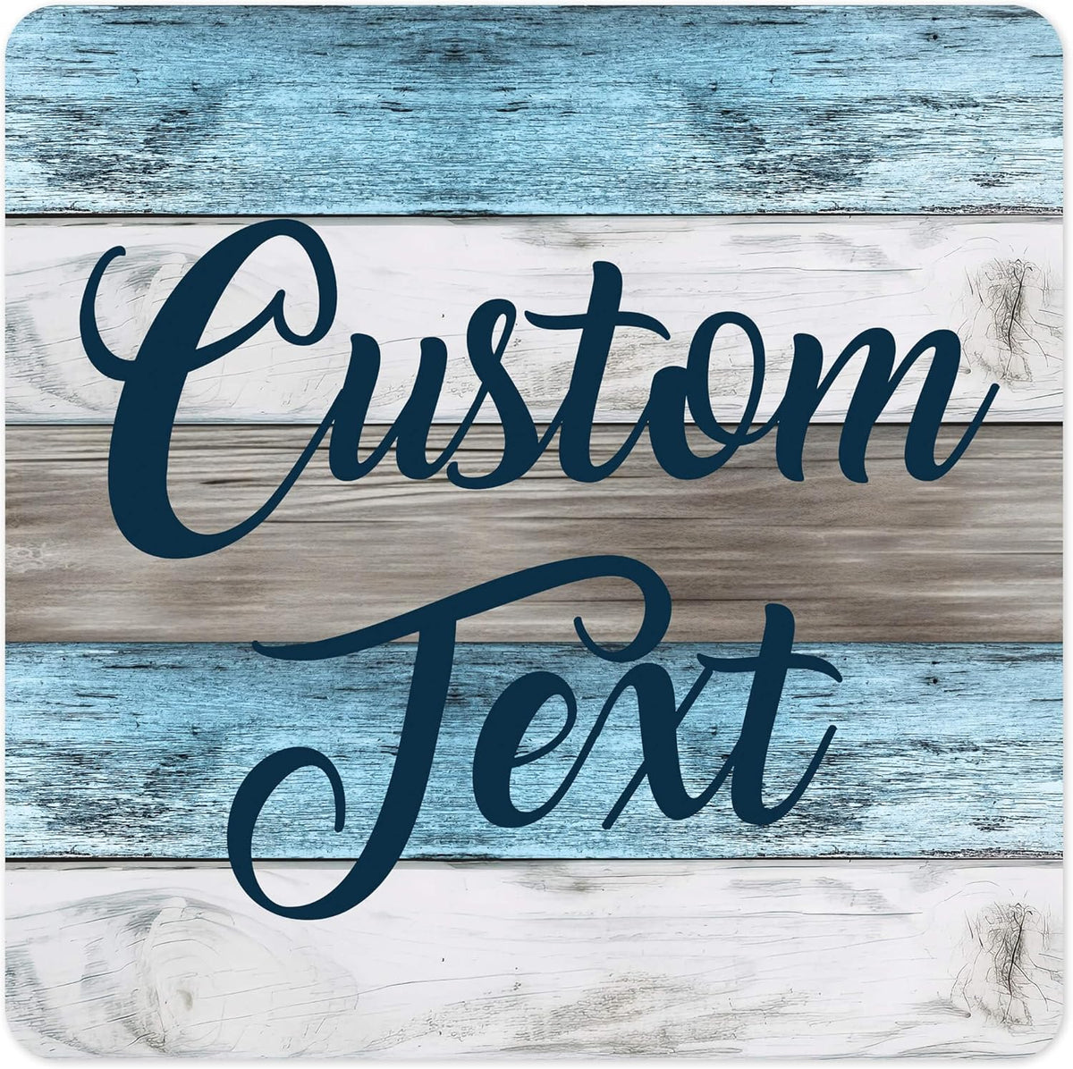 Custom Sign, Custom Street Sign, 11 Font Colors, 13 Font Styles, 4 Hole Options, 22 Sizes, 30x30