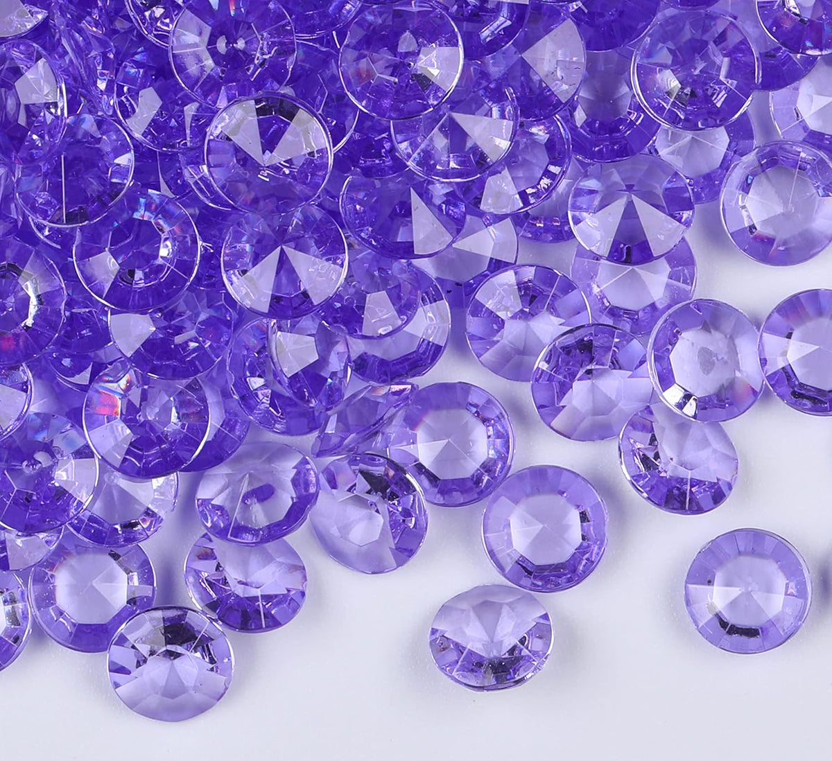 1000pcs/ Pack Wedding Table Acrylic Diamond Scatter Crystals Confetti Acrylic Gems Vase Fillers