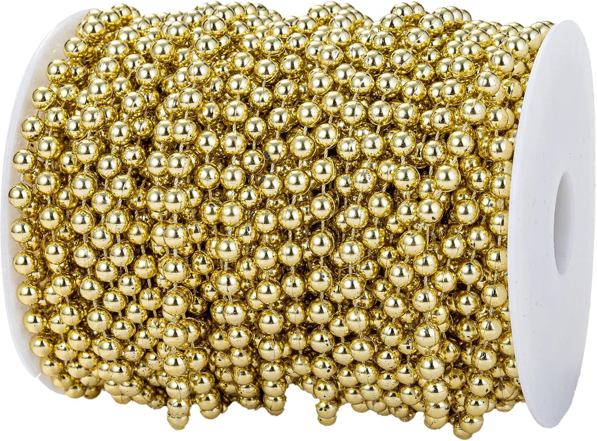6mm Crafts Faux Pearl Beads Garland Pearl Bead Roll Strand of Pearls to Decorate Floral