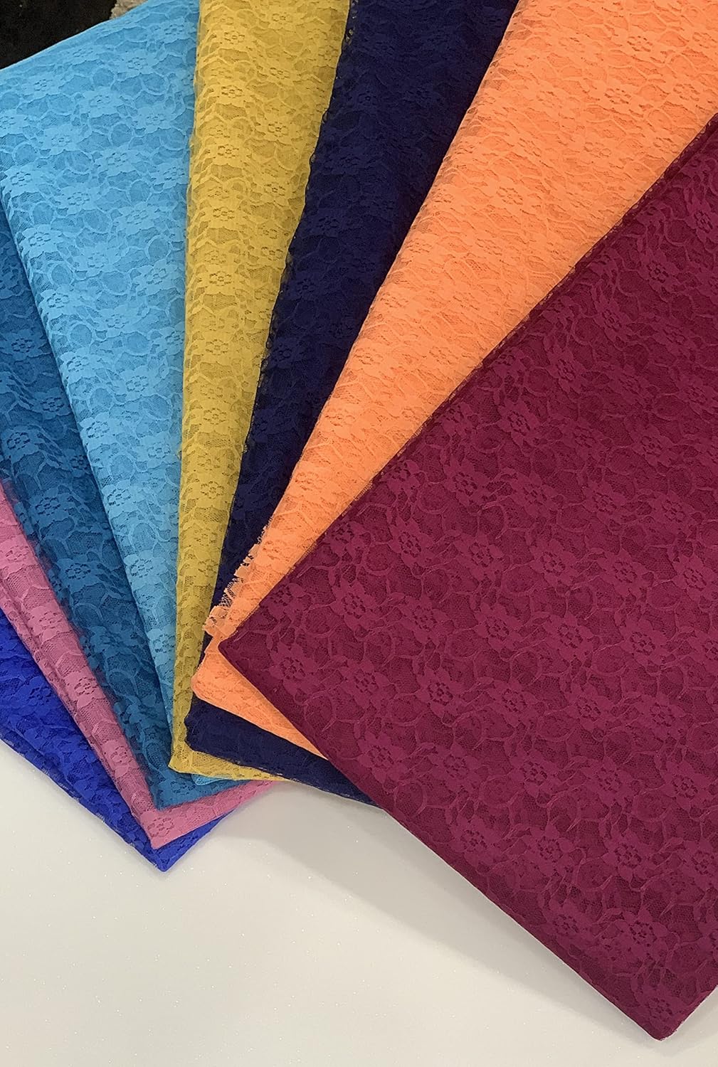 MDS Pack of 12 Wedding 12 x 108 inches Satin Table Runner for Wedding, Decorations for Birthday