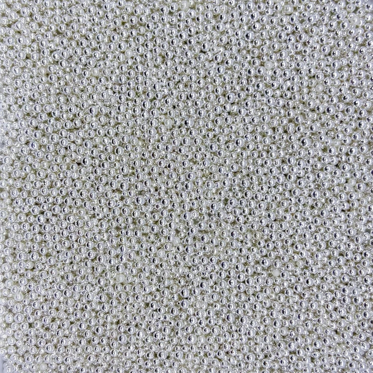 Dynastang 2mm Silver Pearls Sprinkles Edible Pearls Cake Decorating Stars Cake Decorations Cupcake
