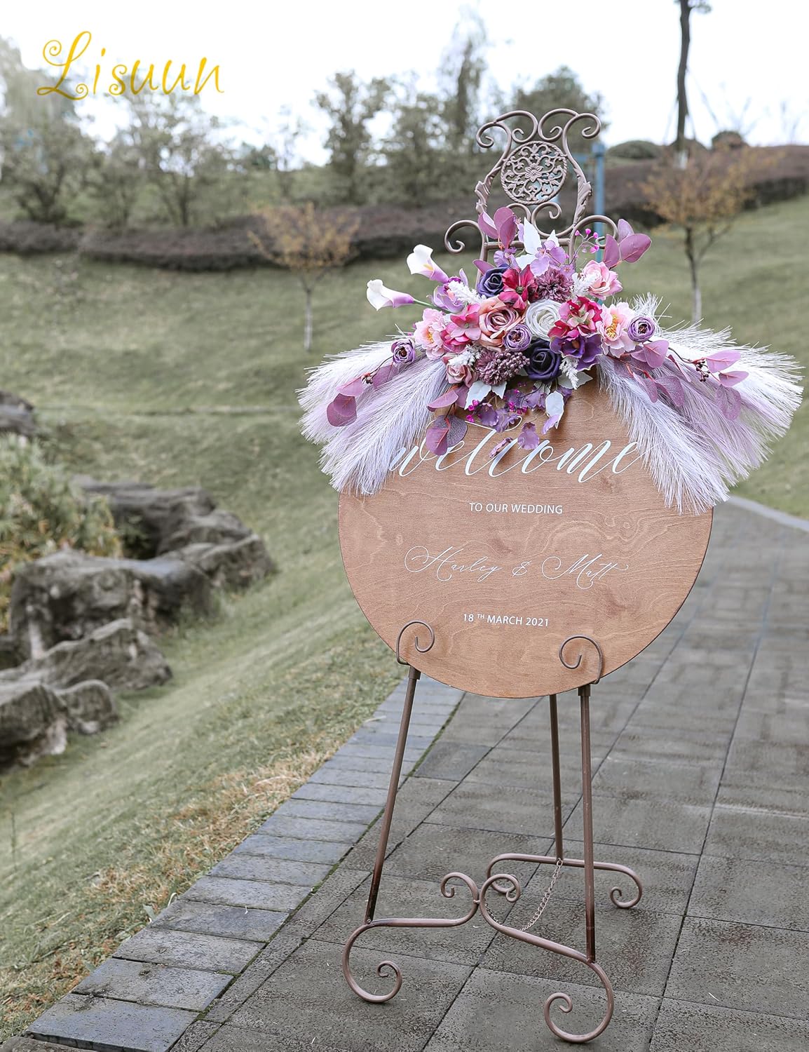 Wedding Arch Flowers, Artificial Flowers for Decoration, Large Flower Swag for Boho Styles Wedding