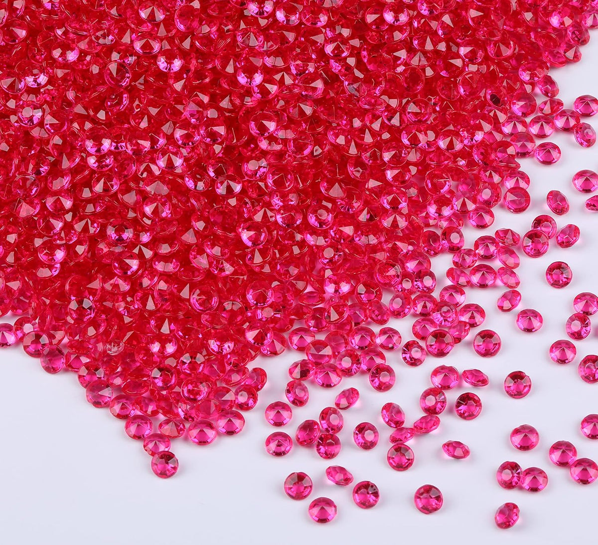 10000 pcs/Pack Wedding Table Scatter Confetti Crystals Acrylic Diamonds Vase Fillers 4.5 mm
