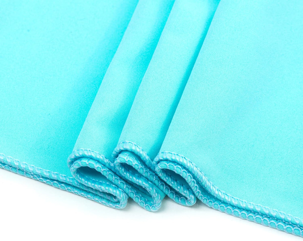 MDS Pack of 125 Spandex Chair Sashes Bows Elastic Stretch Dining Chair Bands Ties Without Slider