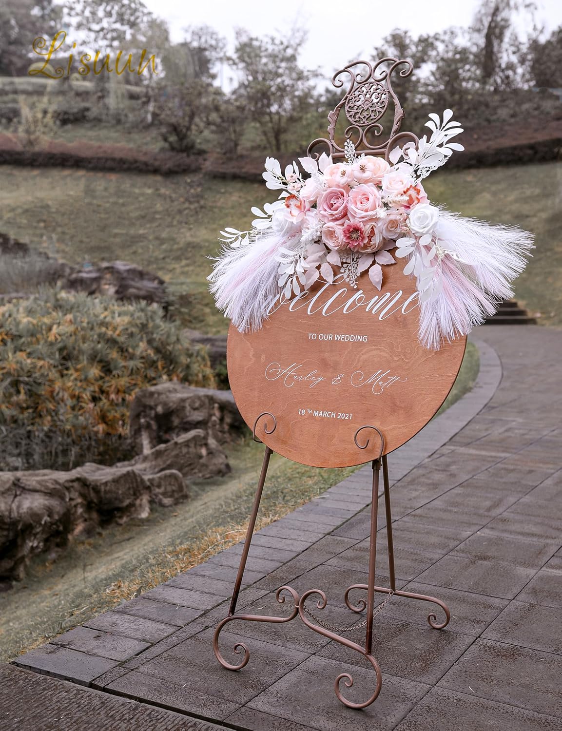 Wedding Arch Flowers, Artificial Flowers for Decoration, Large Flower Swag for Boho Styles Wedding