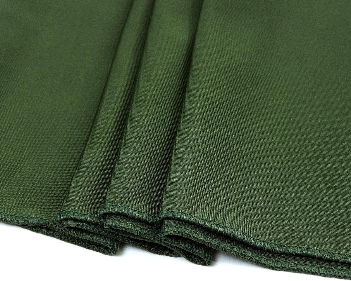 MDS Pack of 200 Spandex Chair Sashes Bows Elastic Stretch Dining Chair Bands Ties Without Slider