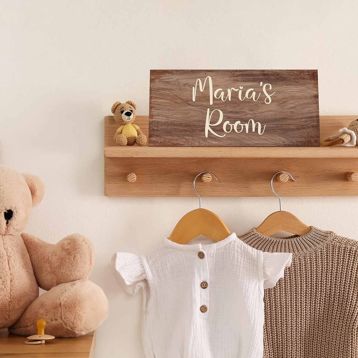 Personalized Signs for Home, Custom Sign with Any Text, 3 Sizes - 12 Background Options & 8 Fonts