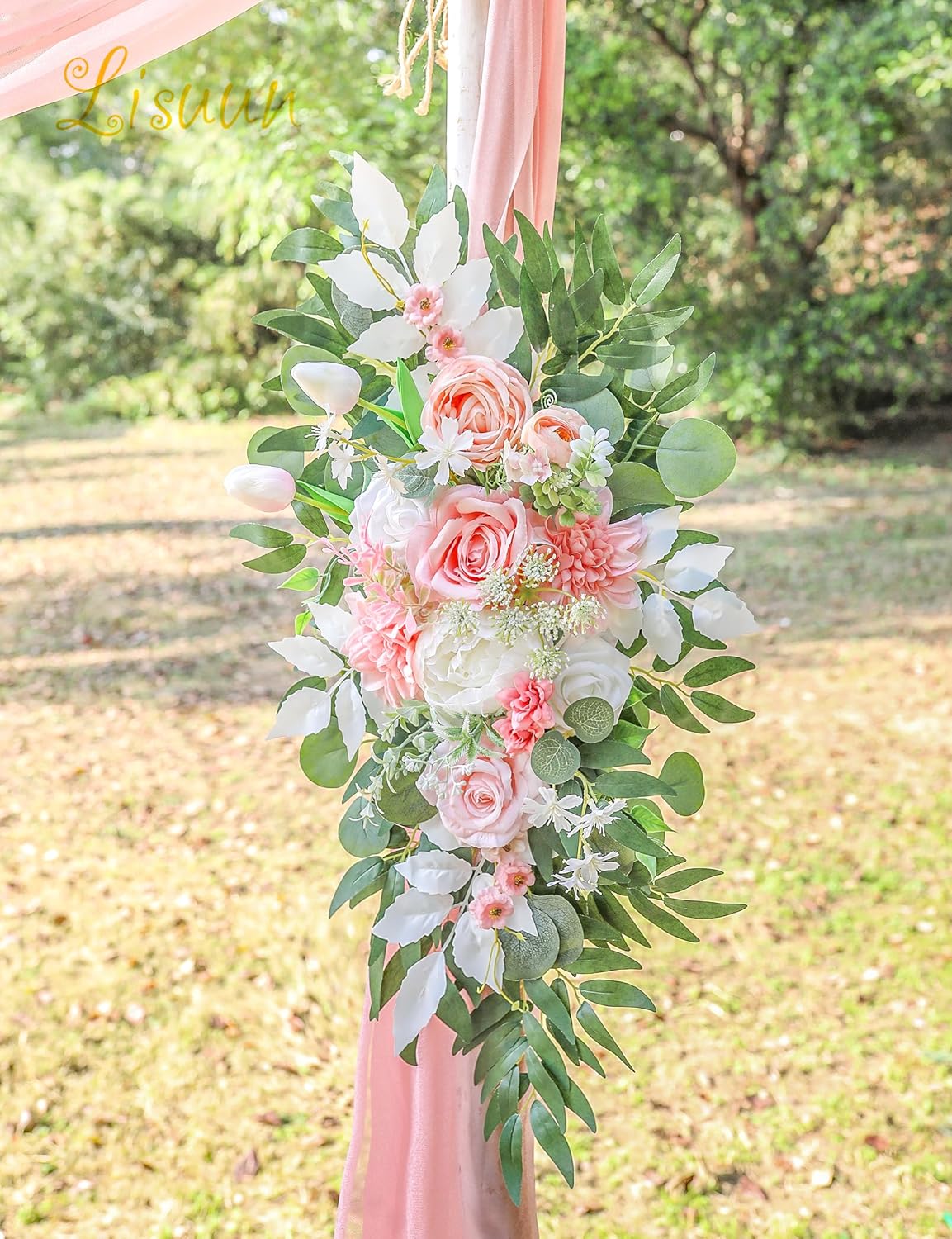Wedding Arch Flowers, Artificial Flowers for Decoration, Large Flower Swag for Boho Styles Wedding