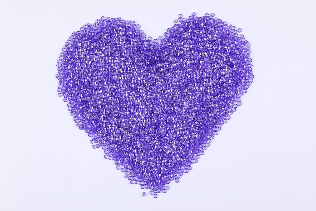 10000 pcs/Pack Wedding Table Scatter Confetti Crystals Acrylic Diamonds Vase Fillers 4.5 mm