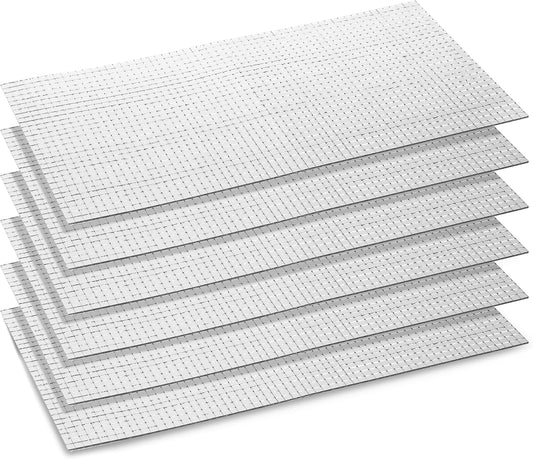 PP OPOUNT 10800 PCS Disco Tiles, 5 x 5 mm Self-Adhesive Glass Mirror Tiles for Craft Decoration