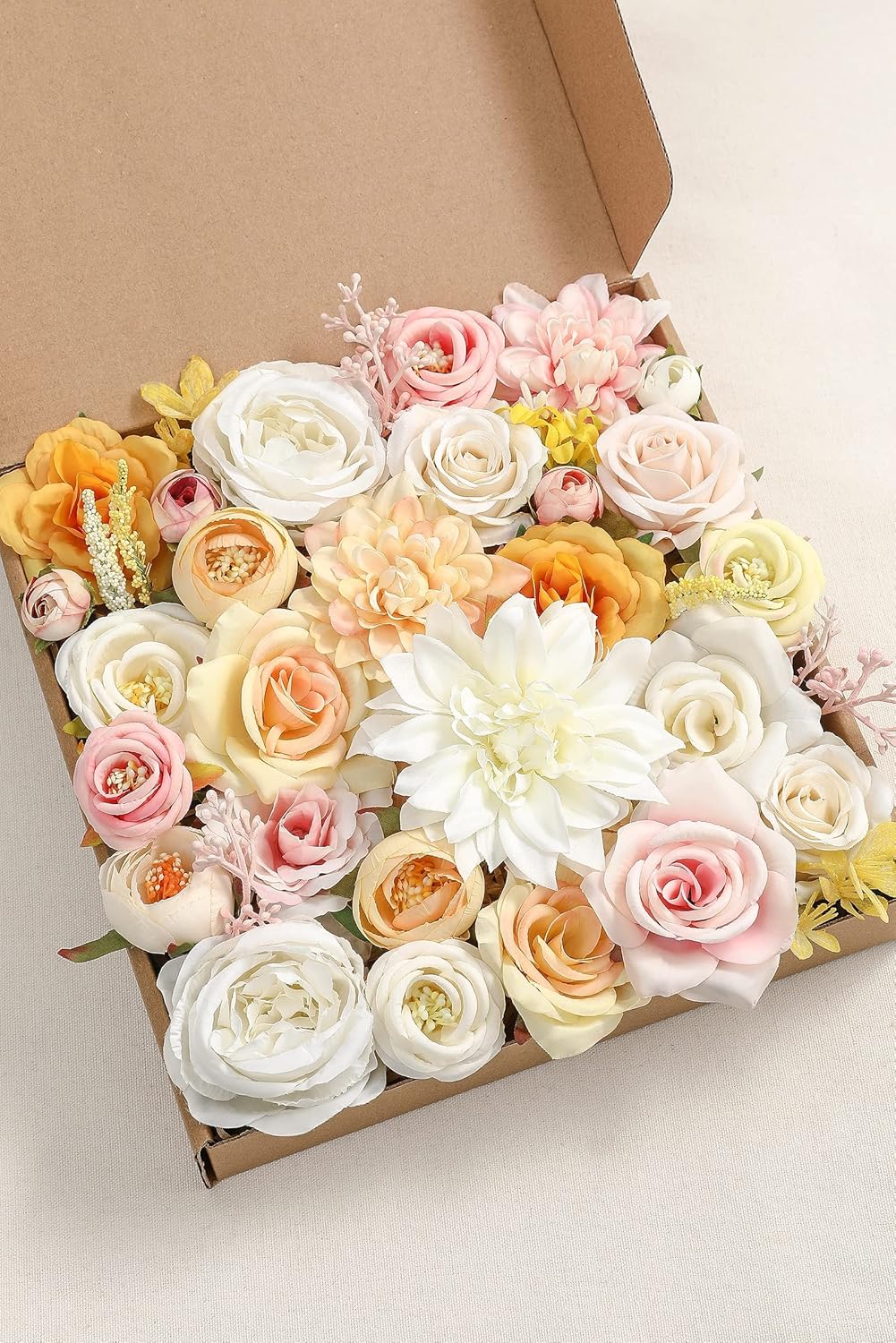 Serra Flora Artificial Wedding Flowers Bouquets Centerpieces Faux Flowers Combo for Fake Flowers