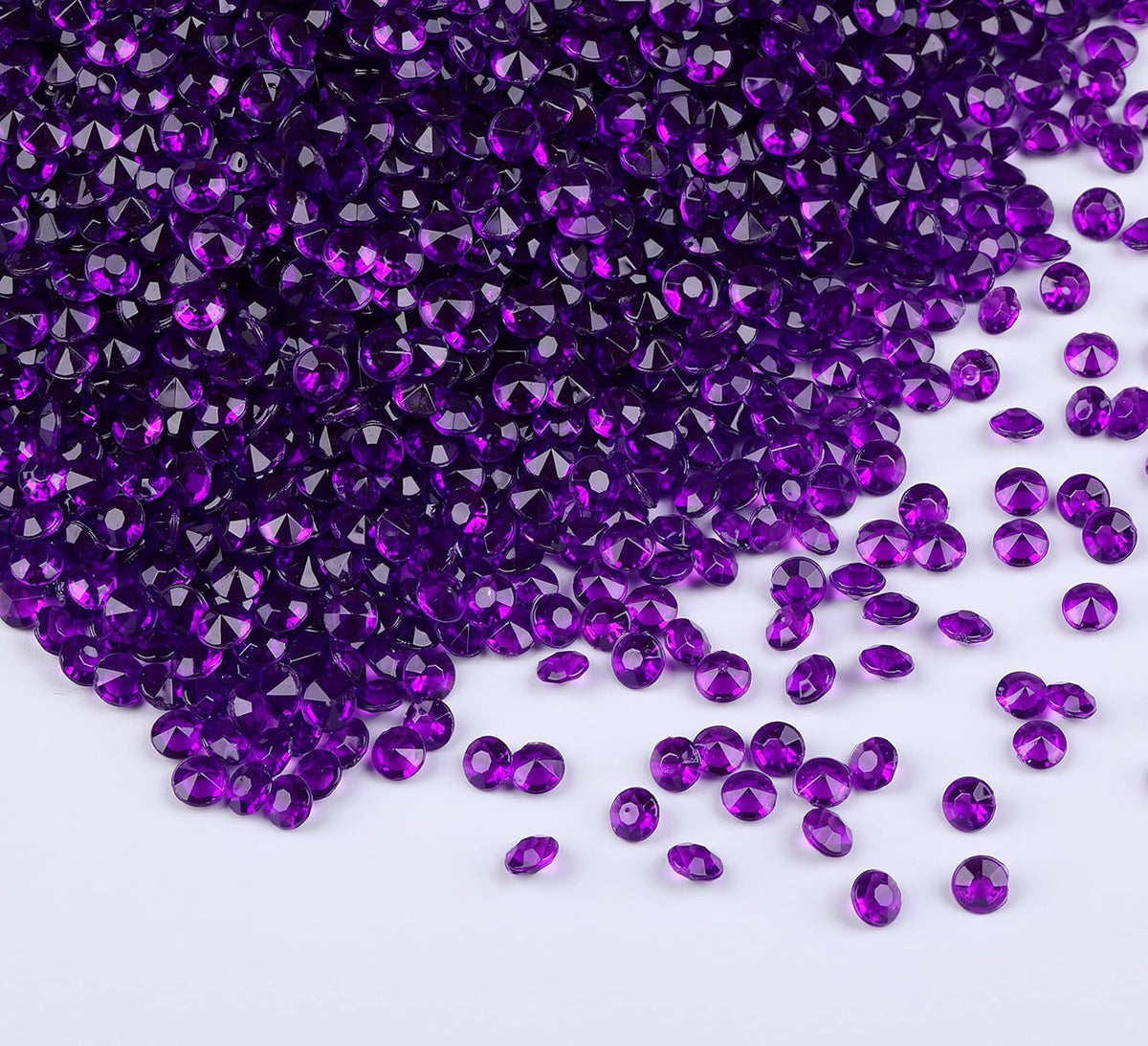 10000 pcs/Pack Wedding Table Scatter Confetti Crystals Acrylic Diamonds Vase Fillers 4.5 mm
