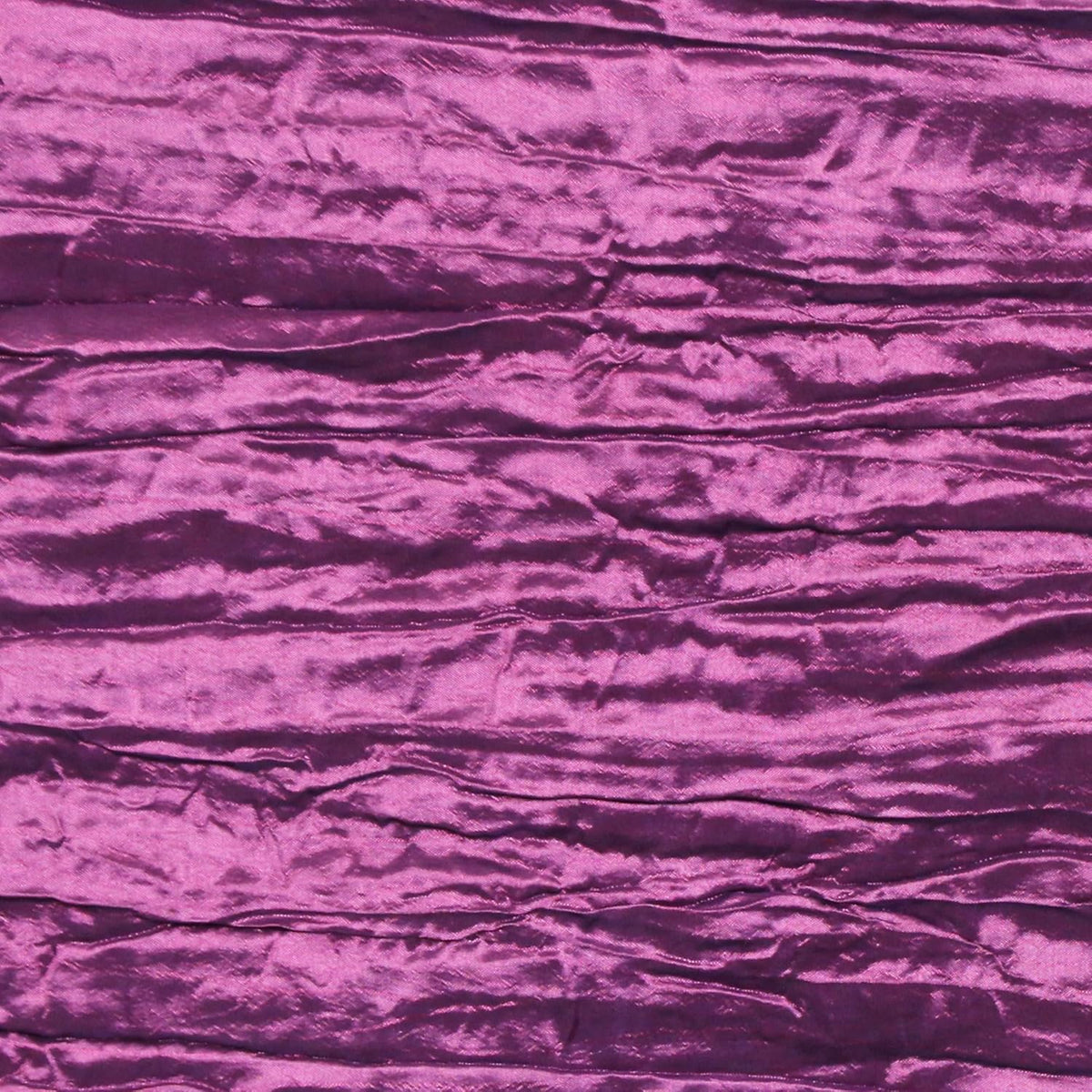 YOUR CHAIR COVERS - 90 x 132 inch Rectangular Crinkle Taffeta Tablecloth - Purple, Rectangle Table