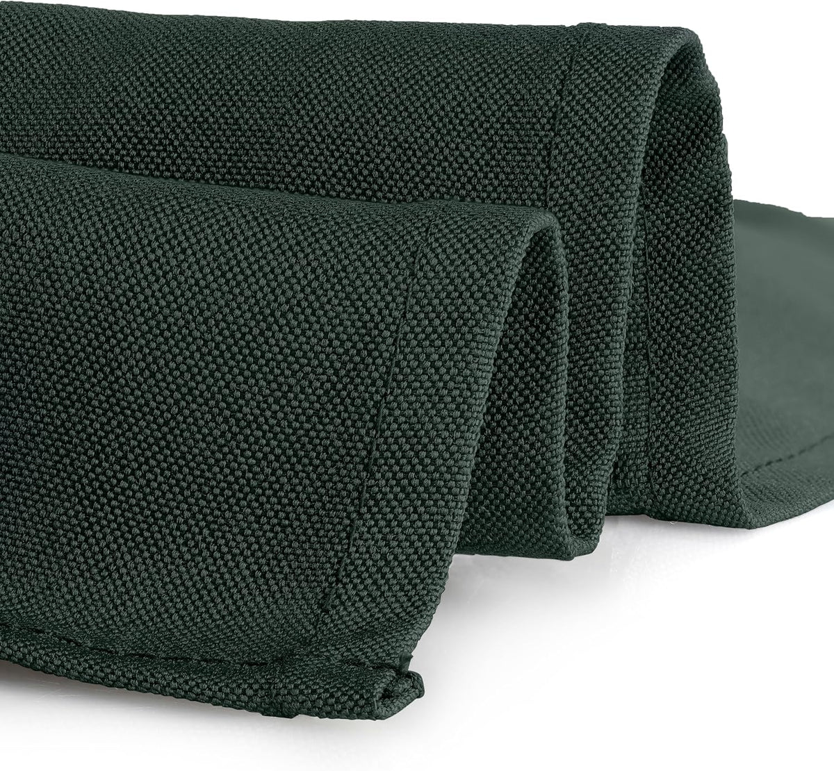 Gee Di Moda Square Tablecloth - 70 x 70 Inch Hunter Green Table Cloth for Medium Square or Round