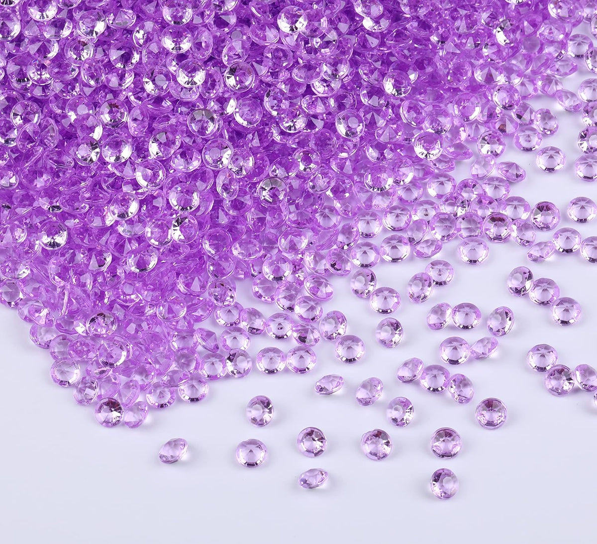 10000 pcs/Pack Wedding Table Scatter Confetti Crystals Acrylic Diamonds Vase Fillers 4.5 mm