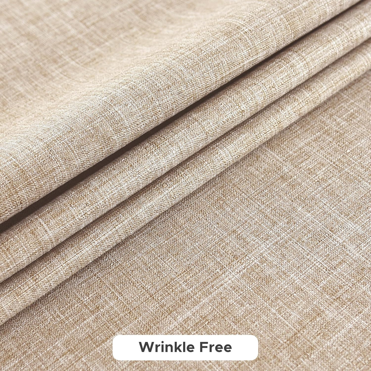 Fitable Square Table Cloth Linen Textured: Water & Stain Resistant Farmhouse Tablecloth, Washable