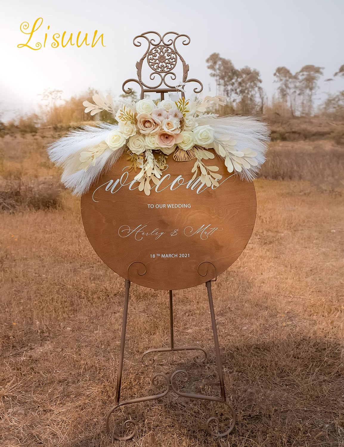 Wedding Arch Flowers, Artificial Flowers for Decoration, Large Flower Swag for Boho Styles Wedding