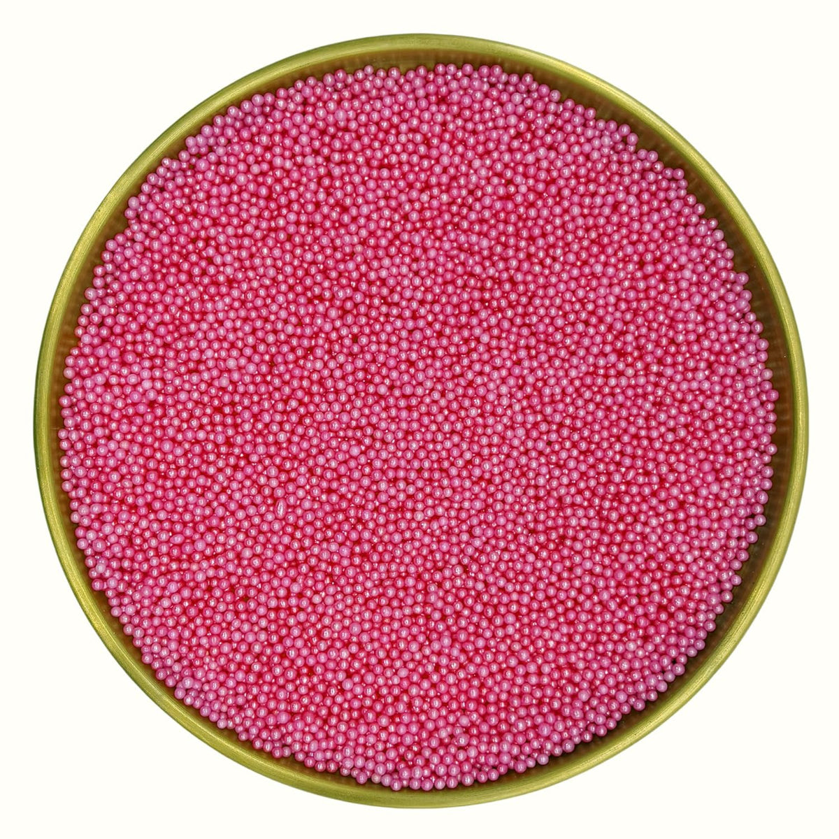 Dynastang 2mm Dark Pink Pearls Sprinkles Edible Pearls Cake Decorating Stars Cake Decorations