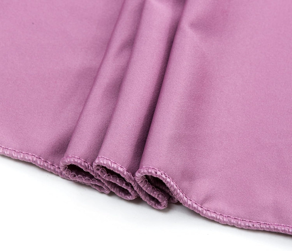 MDS Pack of 50 Spandex Chair Sashes Bows Elastic Stretch Dining Chair Bands Ties Without Slider