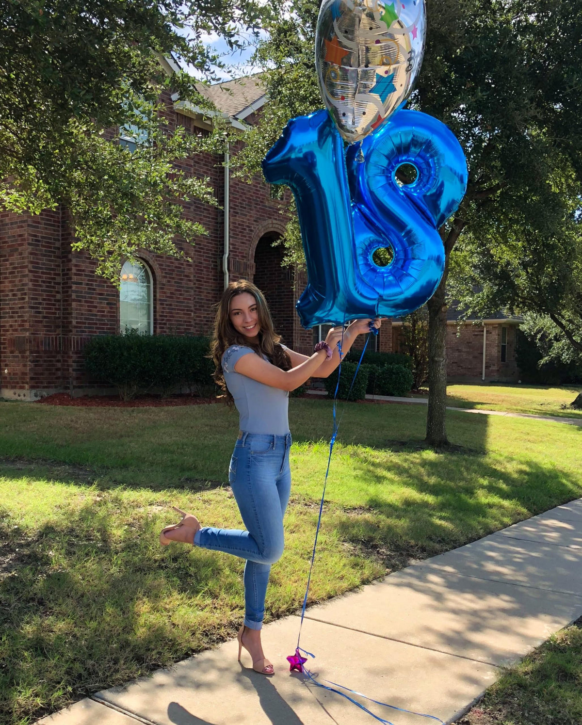 Navy Blue 1 Balloon - Number Balloon 40 Inch, 1st Birthday Decorations