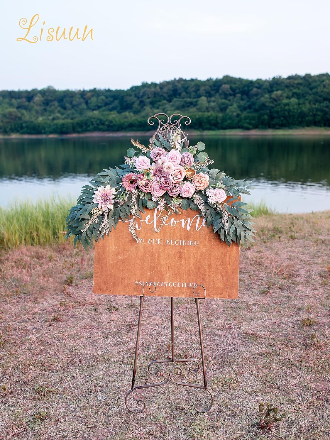 Wedding Arch Flowers, Artificial Flowers for Decoration, Large Flower Swag for Boho Styles Wedding