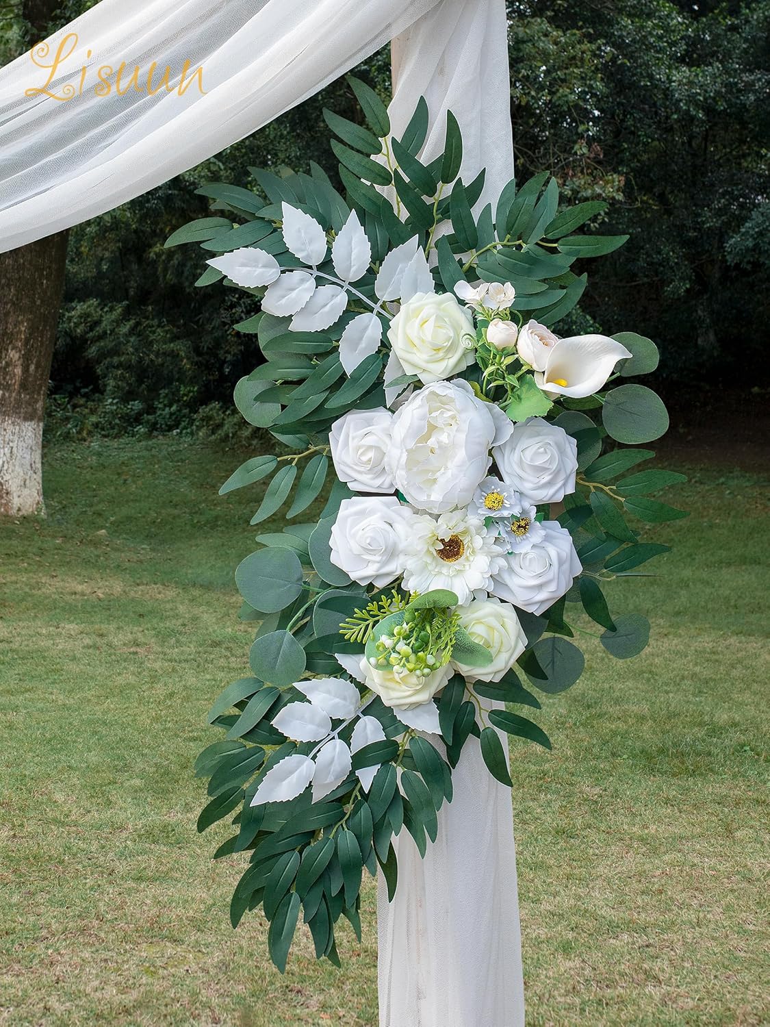 Wedding Arch Flowers, Artificial Flowers for Decoration, Large Flower Swag for Boho Styles Wedding