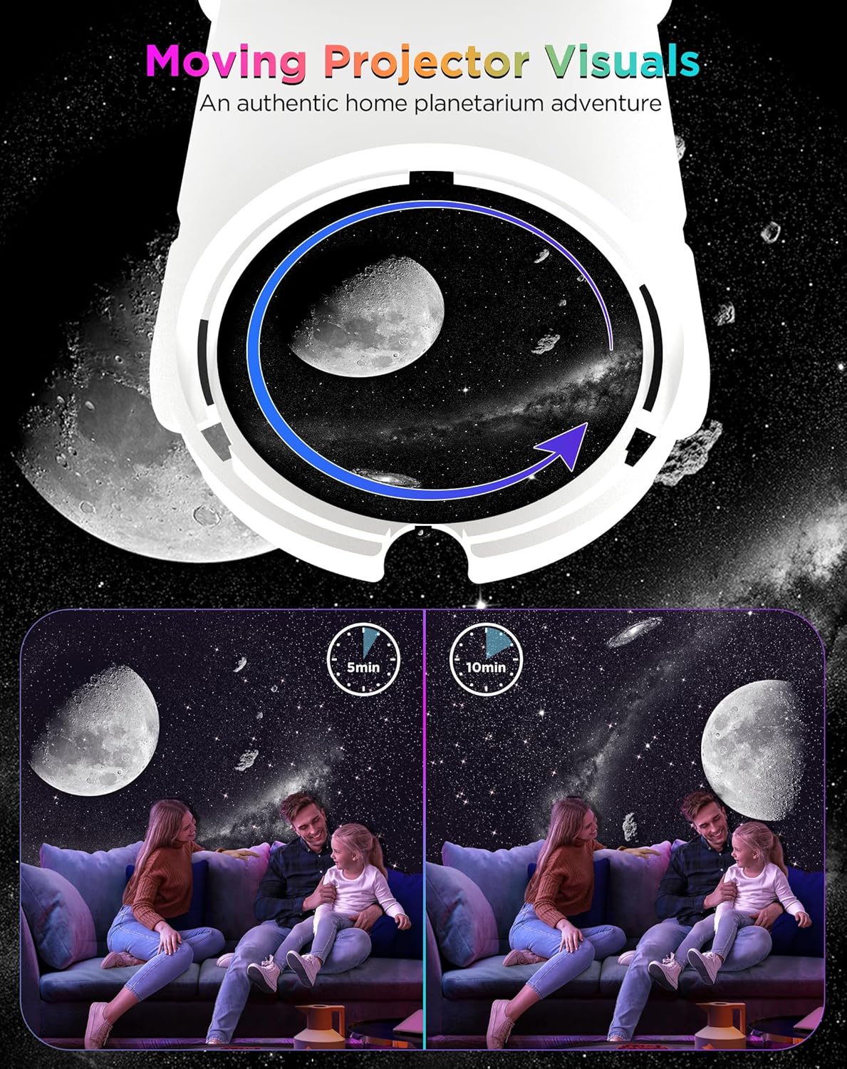 Galaxy Projector, 13 in 1 HD Planetarium Galaxy Star Projector for Bedroom, Star Projector Galaxy