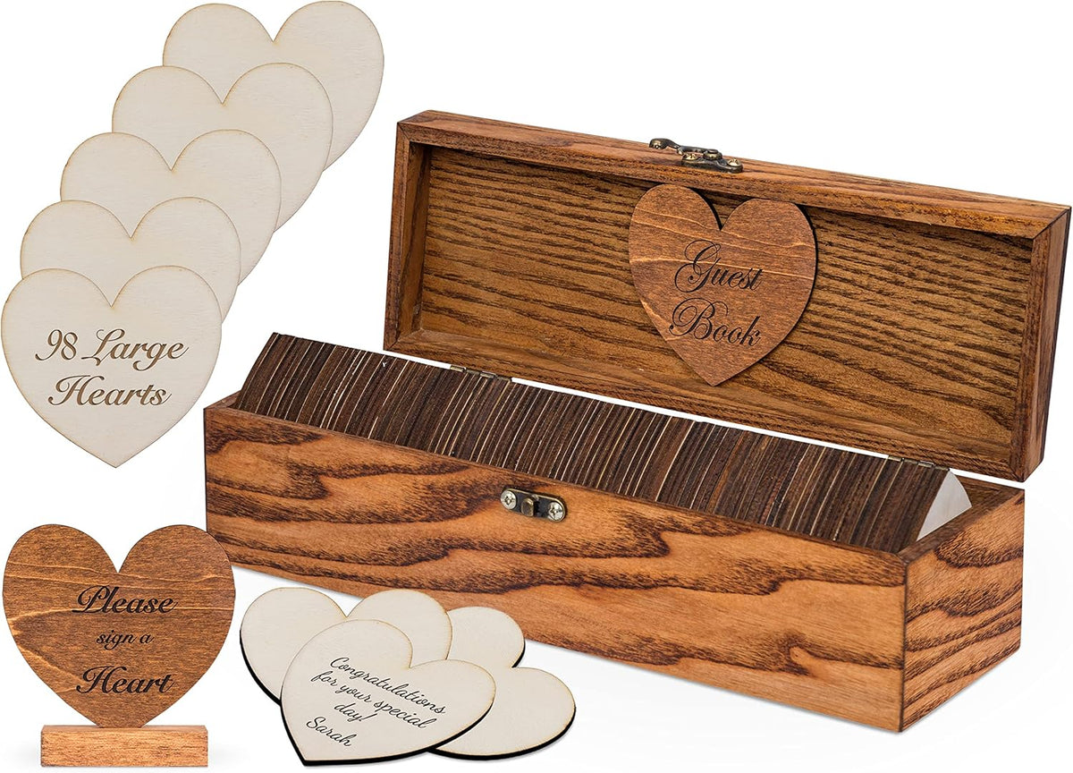Jecor Wedding Guest Book Alternative with Sign - Guest Book Wedding Reception - Sign in Guest Book