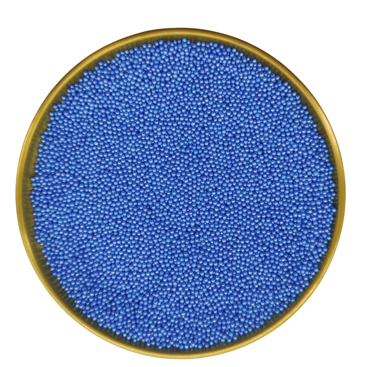 Edible Royal Blue Sprinkles Candy 2mm Mini Pearls Cake Decorations Cupcake Toppers Cookie
