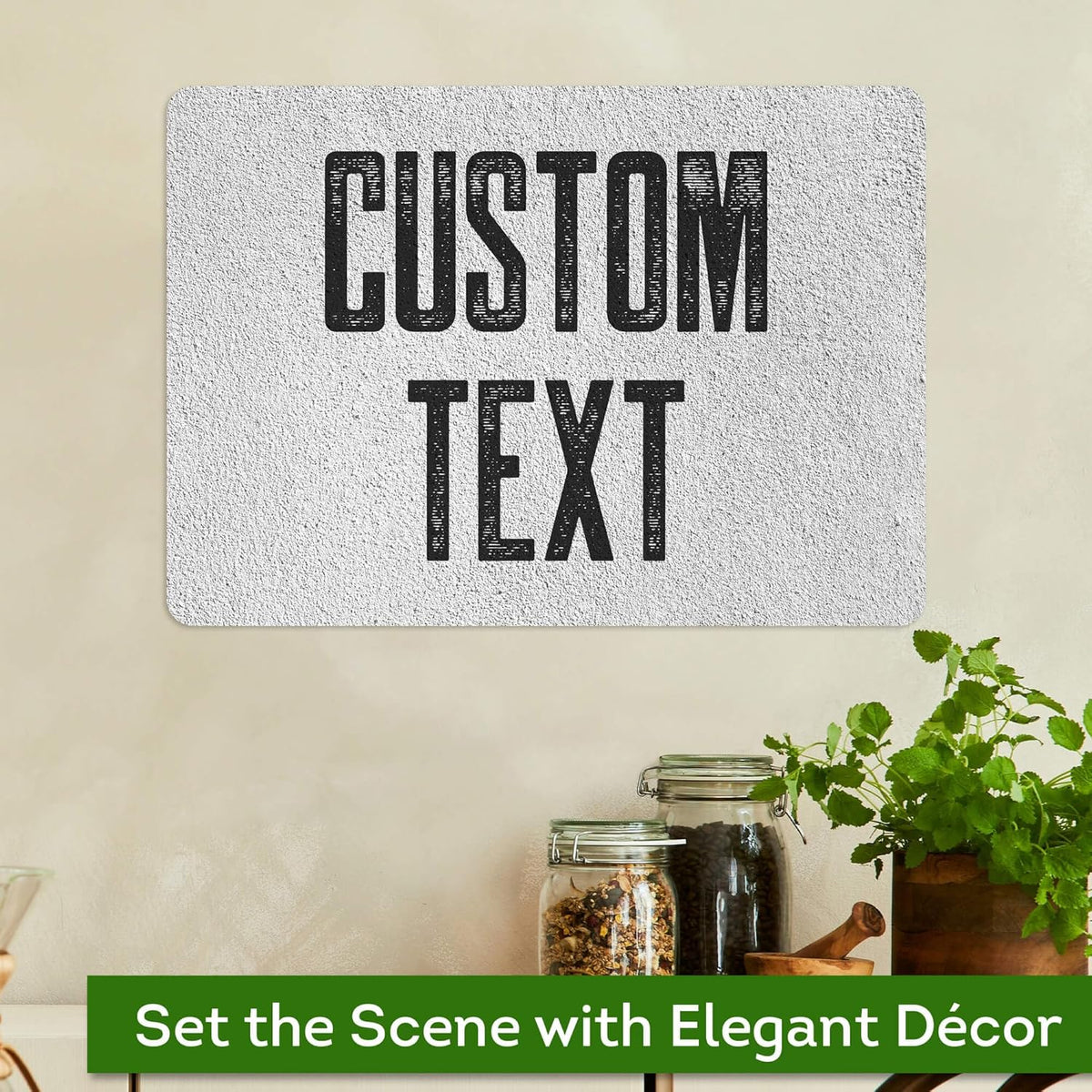 Custom Sign, Custom Street Sign, 11 Font Colors, 13 Font Styles, 4 Hole Options, 22 Sizes, 10x14