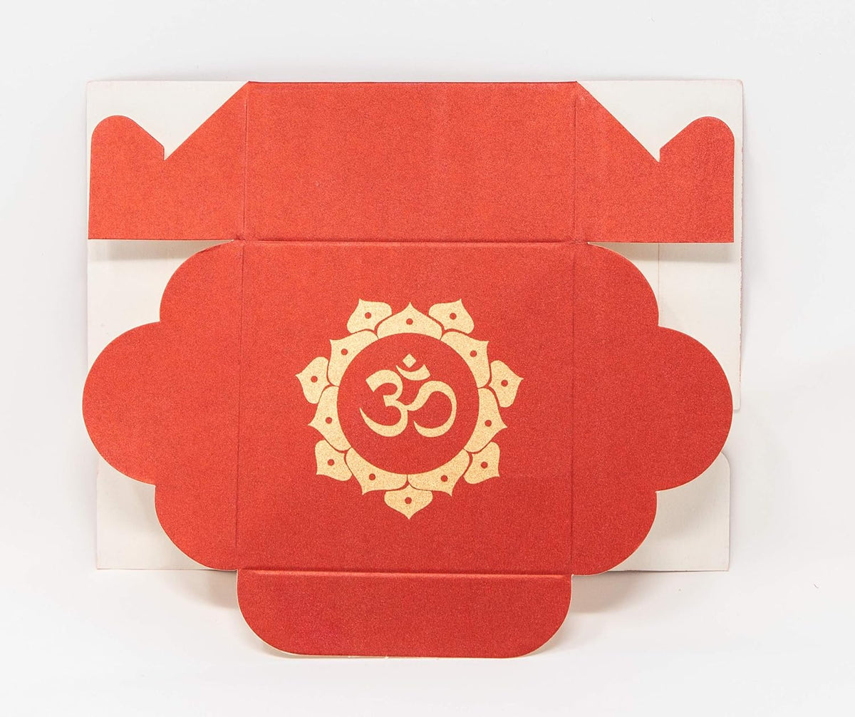 Om Printed Colorful Paper Sweet Boxes for Indian sweets, Cookies, Goodies, Mithai, Candy, Gift