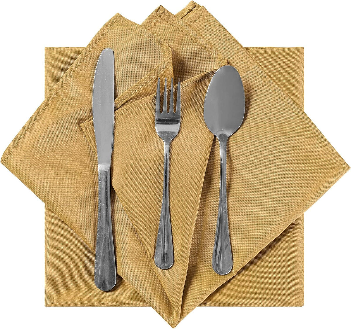 Cloth Napkins 20x20 inch Washable Polyester Dinner Napkins Soft Table Napkins for Wedding Party