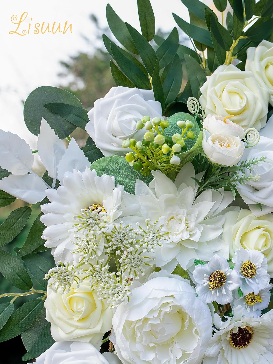 Wedding Arch Flowers, Artificial Flowers for Decoration, Large Flower Swag for Boho Styles Wedding