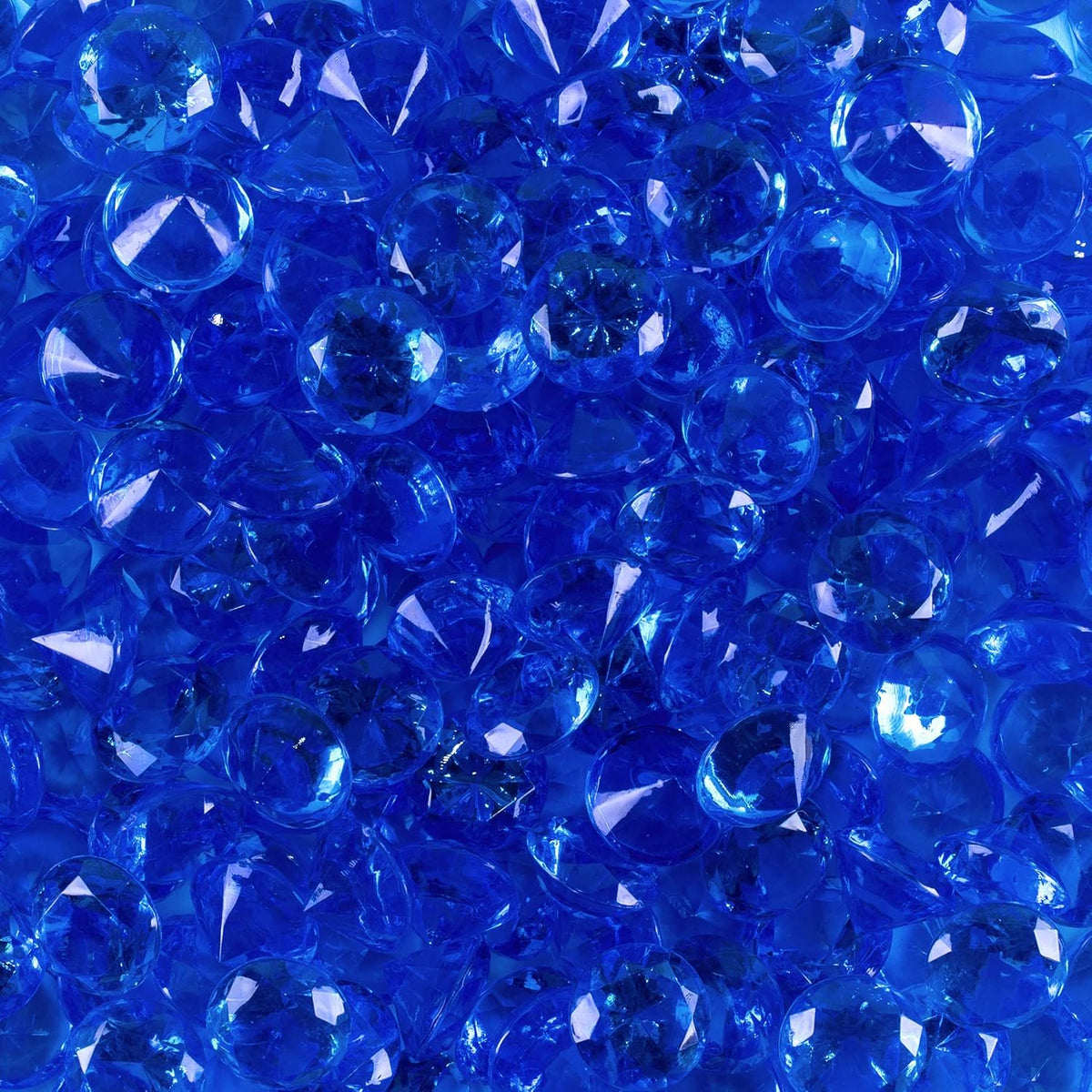 Super Z Outlet Acrylic Color Faux Round Diamond Crystals Treasure Gems for Table Scatters, Vase