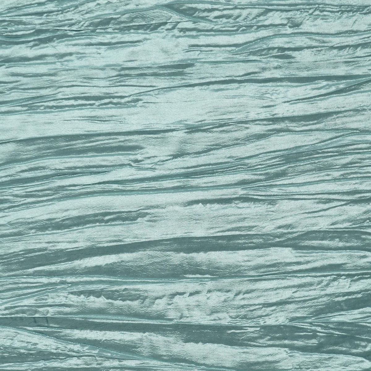 YOUR CHAIR COVERS - 90 x 156 inch Rectangular Crinkle Taffeta Tablecloth - Dusty Blue, Rectangle